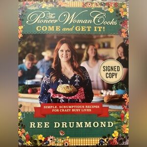 Pioneer Woman signed Cookbook